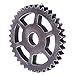 Jili Online 12cm Rustic Industrial Wooden Wall Hanging Gear Home Shop Art Craft Decor #C