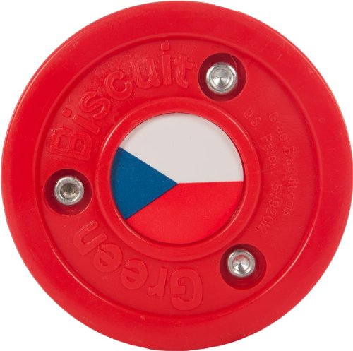 Green Biscuit Olympic Puck - Czech Republic