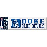 NCAA Duke University WCR98194014 Perfect Cut Decals, 3" x 10"