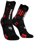 Compressport ProRacing V3 Trail Compression Socks - TSHV3 (Black/Red - T2)