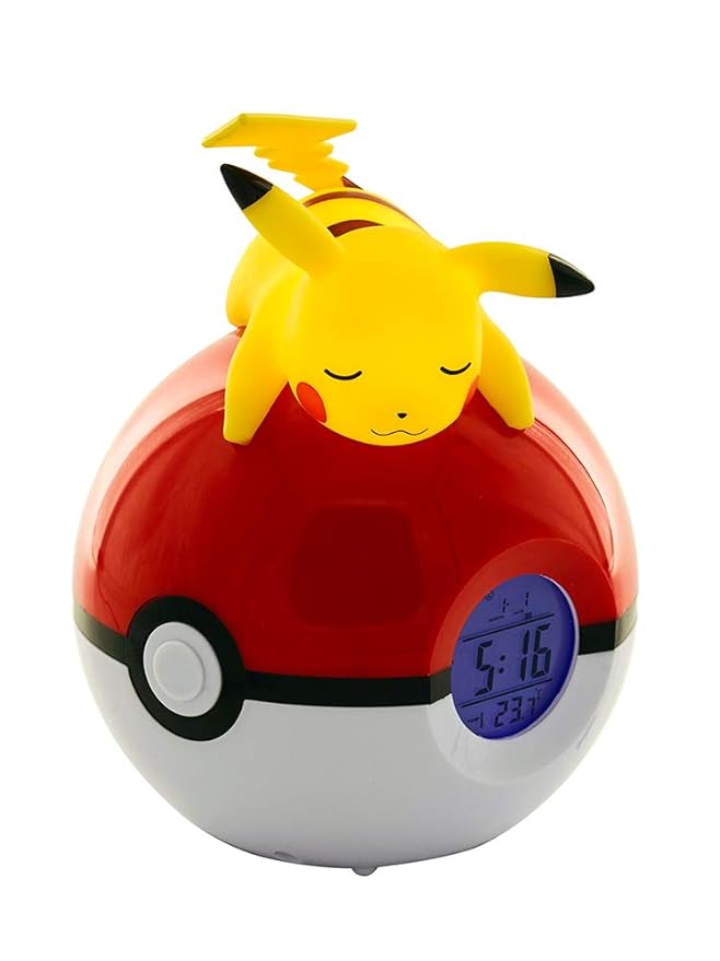 TEKNOFUN POKEMON Pikachu Radio Alarm Clock Amazon.co.uk TV