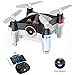 WiFi Mini Drone with Camera FPV RC Quadcopter with Dance Mode, Optical Flow, Altitude Hold and Headless Mode, Hand Movement Control Version, 2.4GHz