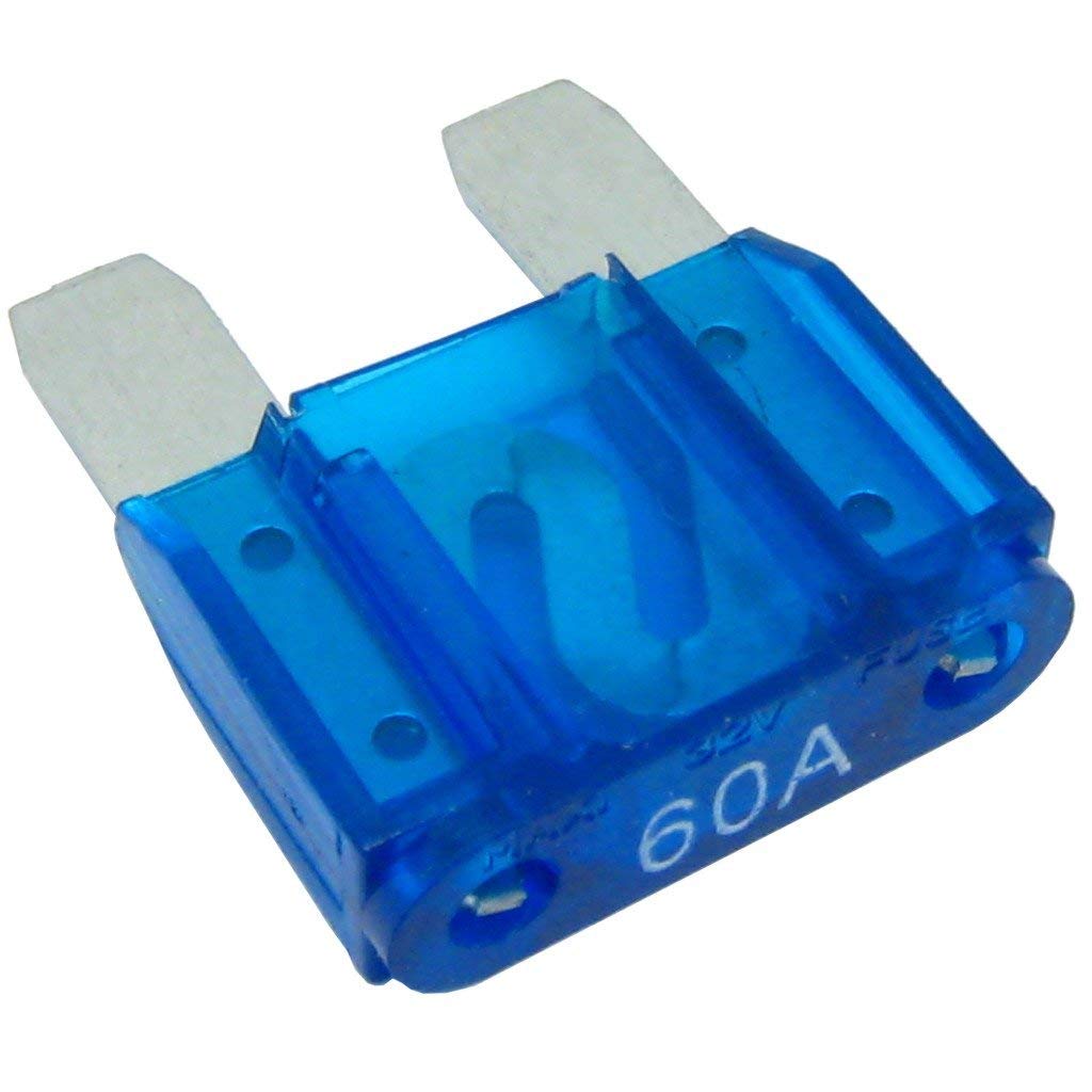 All Trade Direct 2 X 60 Amp Maxi Blade Fuse Car Van Truck Fuses Tractor