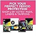 U By Kotex Fitness Tampons With Fitpak, Regular Absorbency, Fragrance-free Tampons, 31Count