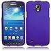 For Samsung Galaxy S4 S 4 Active i537 i9295 Hard Cover Case Dark Purple + LCD Screen Protector