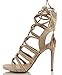 Wild Diva Women's Berlin 72 Gladiator Strappy Lace Up Tie High Heel