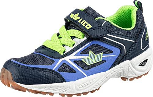 Lico Salford VS Chaussures Marine/Bleu/Lemon 35