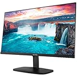 VIOTEK H250 25 Inch Ultra Thin Computer Monitor with Frameless LED Display 1920 x 1080p, 60Hz, and 2ms with HDMI and VGA, VESA