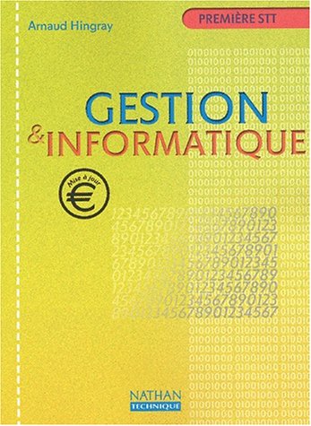 Gestion et informatique, 1re STT