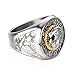 Yoursfs Stainless Steel Rings For Men Knight Ring Cool Stylish Jewelry