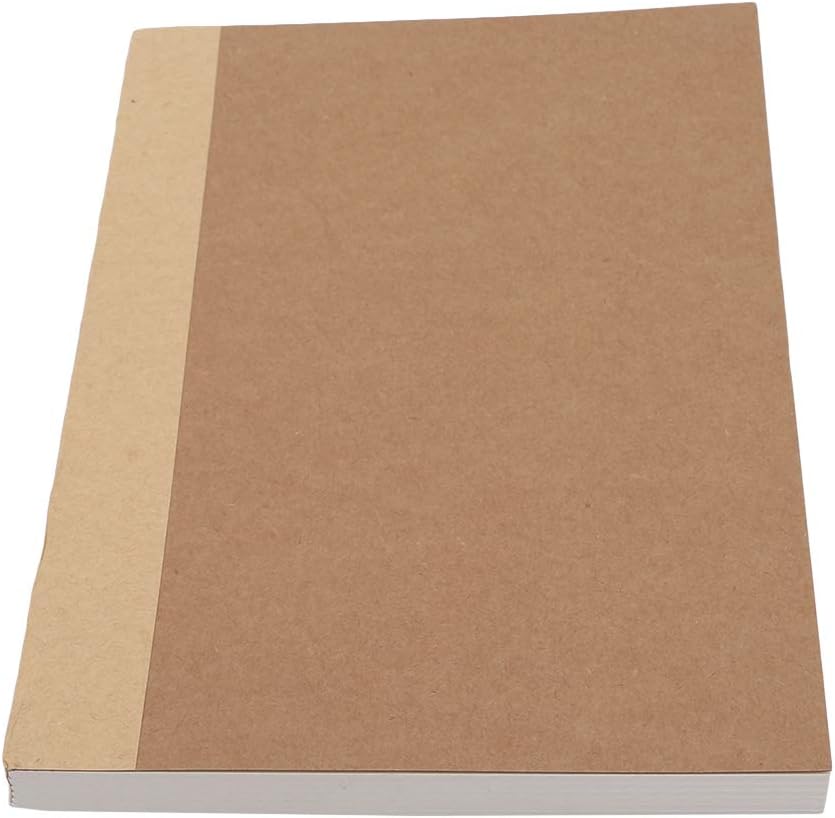 SUNSKYOO Refill Inner Core Paper Refillable Leather Journal Travelers Thick Blank Papers Graph Papers Diary Notebooks,A5 square inside page