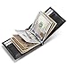 Mercedes Benz Bifold Money Clip Wallet with 6 Credit Card Slots - Genuine Leather