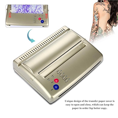 Professional A5 A4 Tattoo Transfer Copier Thermal Stencil Paper Printer Machine(US Plug)