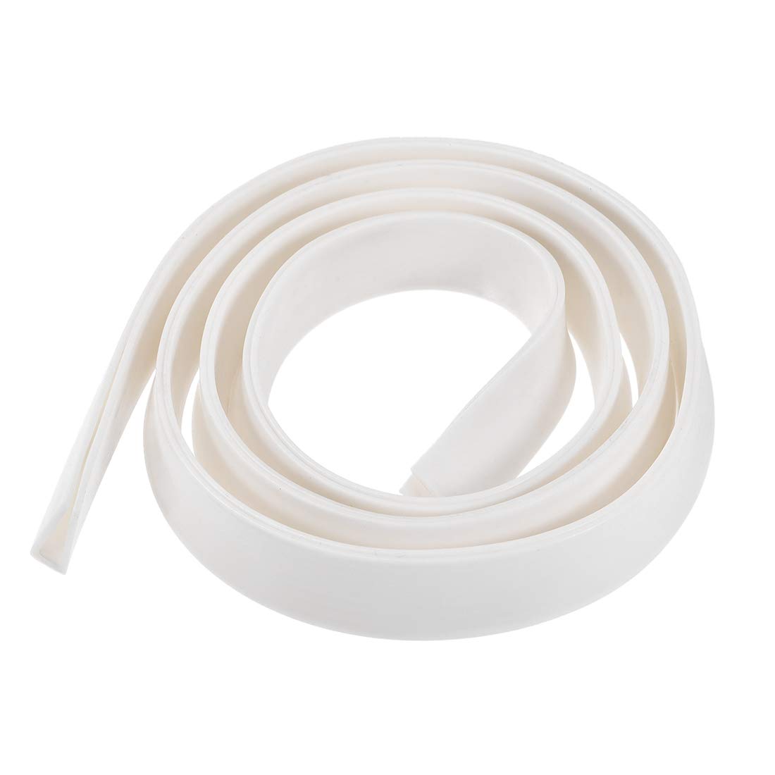 sourcing map Edge Trim U Seal Extrusion, Silicone White U Channel Edge Protector Sheet Fits 1/8-13/64inch Edge 1M/3.28Ft Length