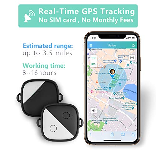 GPS Dog Tracker Real Time Tracking Collar APP Control Activity Monitor