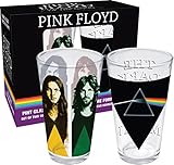 Aquarius Pink Floyd Dark Side 2 Pint Glass Set