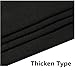 [Thicken] Winter Zipper Pocket Scarves for Women Convertible Infinity Scarf Wrap (Black)