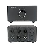 SOLUPEAK 1 in 3 Out XLR Balanced Audio Switch