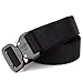 Tactical Belt, OHENNY Military Tactical Rigger Webbing Adjustable Nylon Belt with Heavy-Duty Quick-Release Metal Buckle