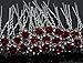 Unicra Wedding Hair Pins for Women Decorative Bridal Wedding Hair Accessories for Brides and Bridesmaids Pack of 20 (Red)