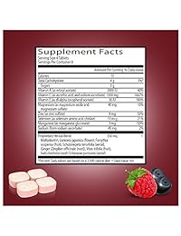 Airborne suplemento de soporte inmunológico con tabletas masticables de vitamina C, ASA-137, 1, 1