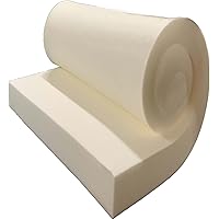 GoTo Foam Upholstery Cushion 5x30x72 Inches - 44ILD Firm Density Made In USA