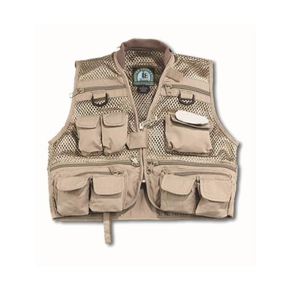 Master-Sportsman-Youth-Mesh-Fishing-Vest-Khaki-Extra-Large
