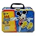 Disney Junior Mickey Mouse Rectangle Tin Box With Plastic Handle