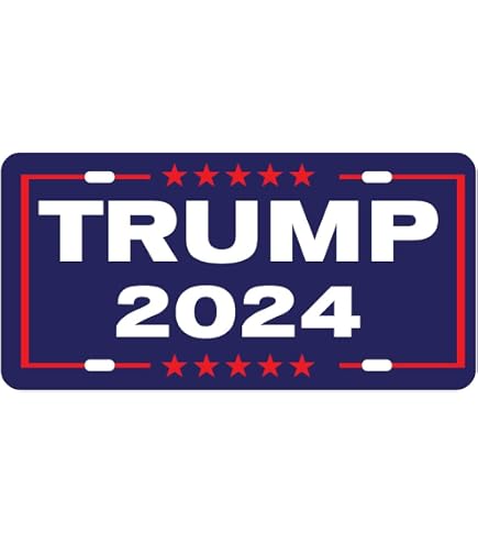 Trump (USA Overlay) 2024 ***MAGA*** Blau Vinyl Aufkleber