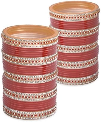 Watch Me Lac Multi-Colour Chooda Bangle Set For Women