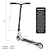 VOKUL Pro Scooters - Stunt Scooter - Intermediate and Advanced Trick Scooters for Kids 8 Years and Up, Teens and Adults – Durable, Smooth, Freestyle Kick Scooter for Boys and Girls (Silver)