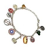Marvel Comics Avengers MRVL 11 Superheroes Charm Bracelet Ideal Gift