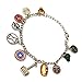 BlingSoul Deadpool Captain America Charm Bracelet - Avengers Birthday Gifts Iron Man Jewelry