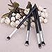 Sannysis 4Pcs Makeup Cosmetic Tool Eyeshadow Powder Foundation Blending Brush Set