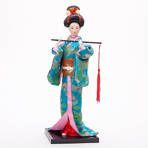 9" japanese geisha oriental doll dol9007-9