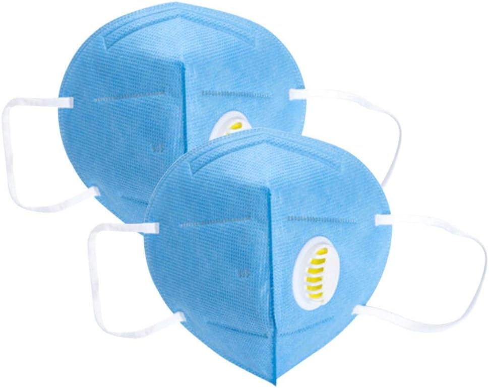Dust Mask, Non-Medical N95 Mask, Respirator with Valve, Air Filter, Anti-Virus and Anti-Bacterial