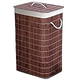 Eco Friendly Design Natural Bamboo Laundry Hamper