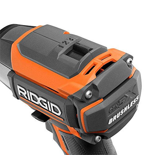 Ridgid R86116 18Volt LithiumIon Cordless Brushless 1/2in Hammer Drill