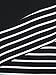 Choies Women's Cotton Casual Summer Fit Stripe Sleeveless Bodycon Dress