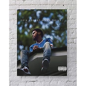 LLp J. Cole Poster Standard Size | 18-Inches by 24-Inches | J. Cole Wall Poster Print