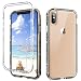 SKYLMW iPhone Xs Max Case,Shockproof Three Layer Protection Hard Plastic & Soft TPU Sturdy Shockproof Armor High Impact Resistant Cover Case for iPhone 6.5 inch 2018,Clear primary