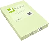 Q-Connect Green A4 Copier Paper 80gsm Pack of 500 Sheets view 1