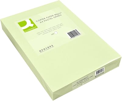 Q-Connect Green A4 Copier Paper 80gsm Pack of 500 Sheets