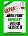 Extra Large Print Alphabet Word Search