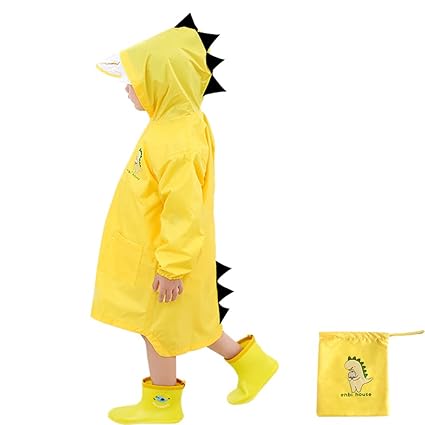 chubasquero dinosaurio