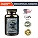 Natural Testosterone Booster Supplement Made in USA with Tribulus Terrestris and Horny Goat Weed to Increase Performance, Energy, Stamina, Recovery, Fat Burning, Weight Loss, Mood and Sleep