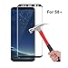 Samsung Galaxy S8 Plus Screen Protector (Full Screen Coverage), VPR 9H Hardness 2.5D Tempered Glass Ultra-Clarity Highly Responsive Bubble-Free Scratch-Proof for Samsung Galaxy S8 Plus/ S8+ (Black)