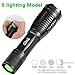 LED Flashlight Pack High Lumens Tactical Flashlight Zoomable Torch for Camping (2 pack)