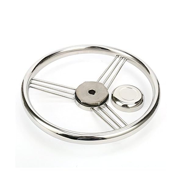 Amarine-made-135-Inch-9-Spoke-Stainless-Boat-Steering-Wheel-10-Degree-9500S380