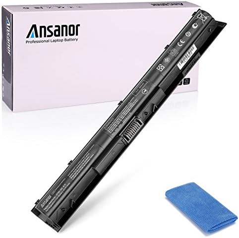 Ansanor KI04 New Laptop Battery for HP Pavilion 14-ab000 Series HP Pavilion 15-ab000 Series HP Pavilion 17-g000 Series,HP HSTNN-LB6S/DB6T 800049-001 TPN-Q158 Q159 Q160 Q16 [4Cell 15.2V 2600mAh/48Wh]